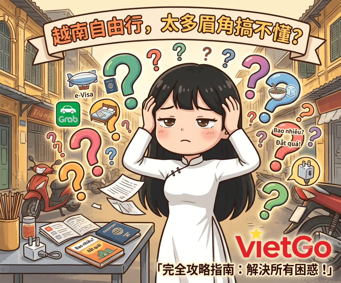 越南自由行必讀：完整攻略指南，從入境到深入地道體驗
