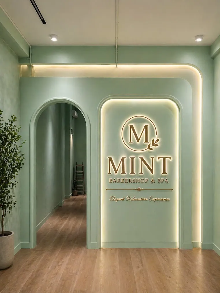Mint Barbershop & Spa - 帝王洗头 - 이발소