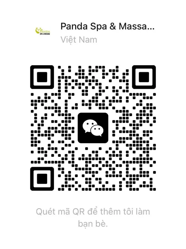 Panda Spa Body & Foot Massage Danang WeChat QR Code