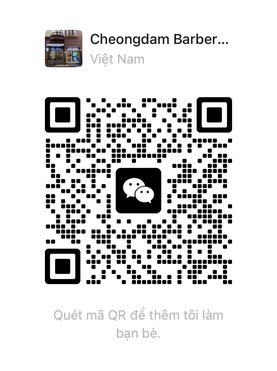 Cheongdam Barbershop WeChat QR Code